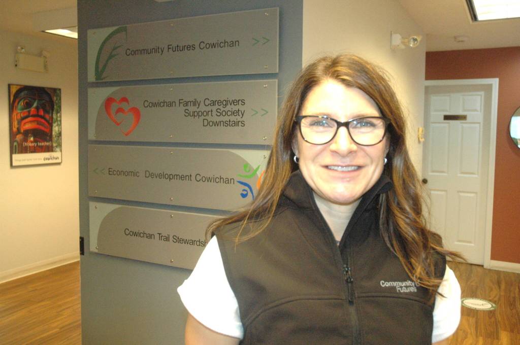 Cathy Robertson, general manager of Community Futures Cowichan, says small businesses bring fun and vibrancy, and so much more, to the communities in which they operate. (Robert Barron/Citizen)